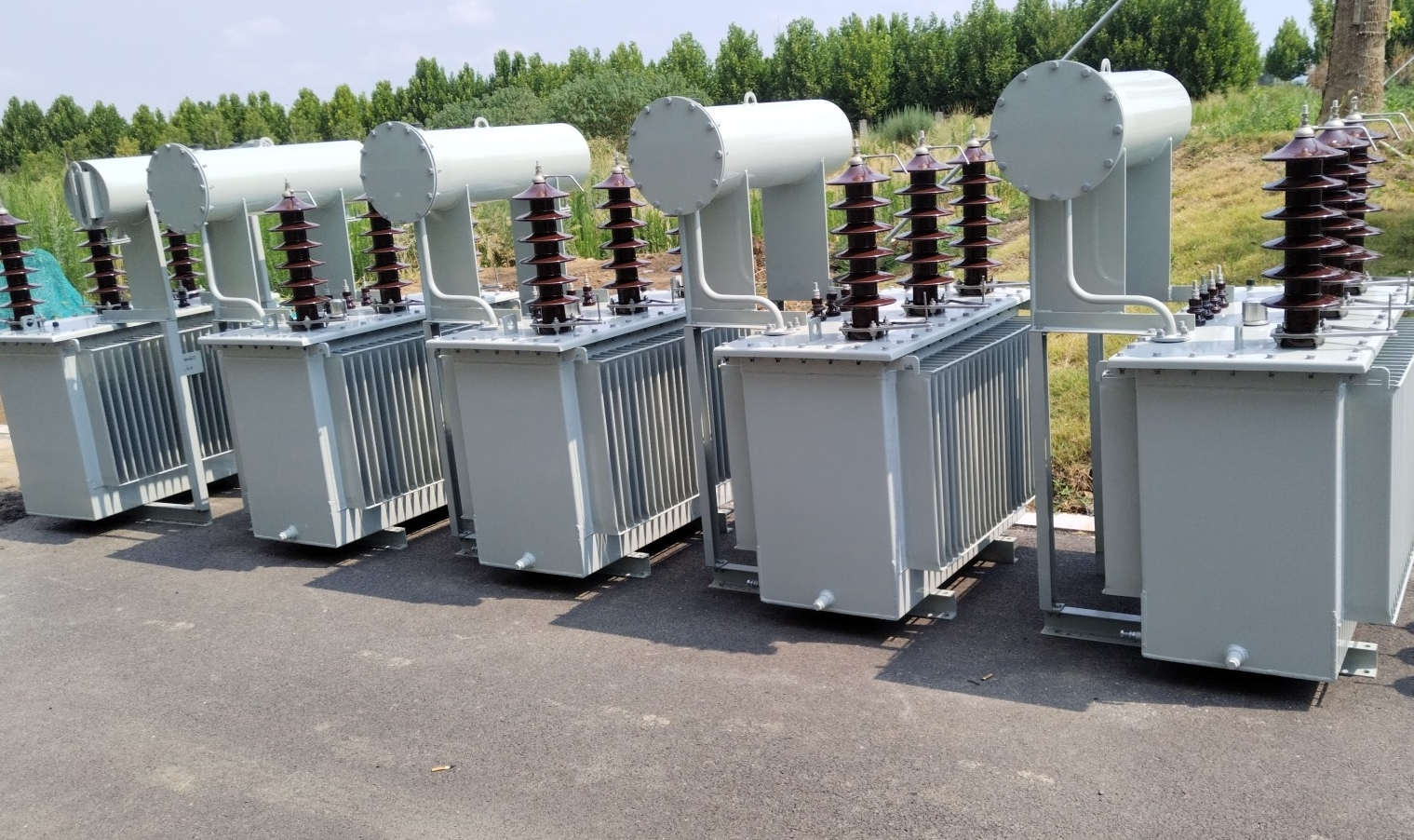 حالة مشروع جنوب أفريقيا: محول الطاقة المغمور بالزيت TSTY 33kV-35kV